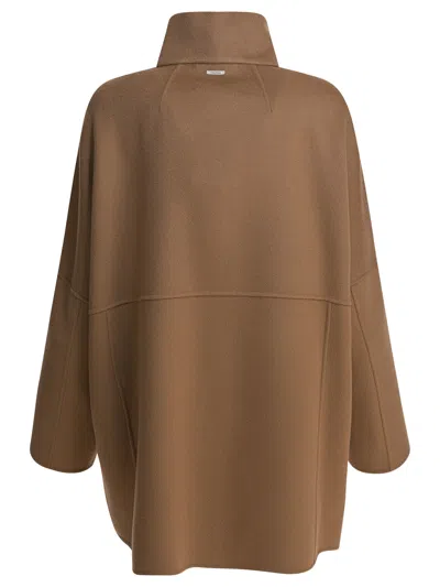 Max Mara S Brown Wool Coat