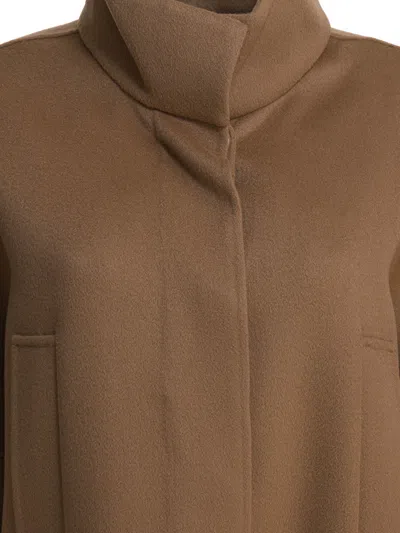 Max Mara S Brown Wool Coat