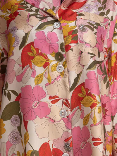 Max Mara S Silk Pink Shirt