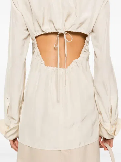 Sportmax Max Mara  Shirt Theory12 In Neutral