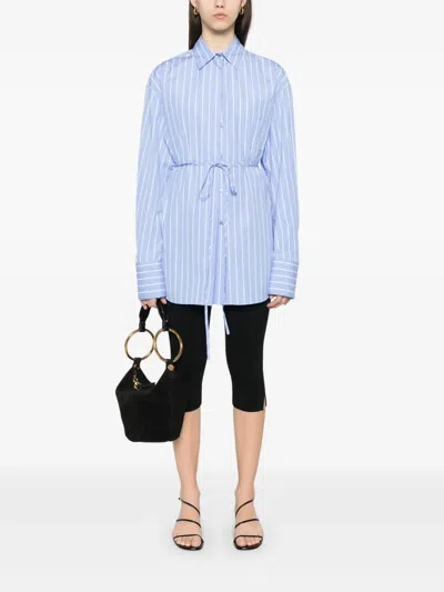 Sportmax Max Mara  Signature Shirt In Blue