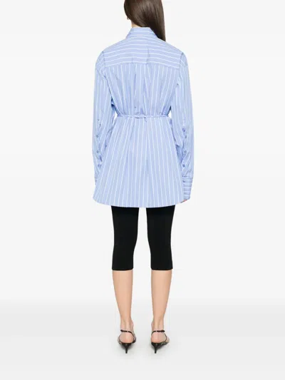 Sportmax Max Mara  Signature Shirt In Blue
