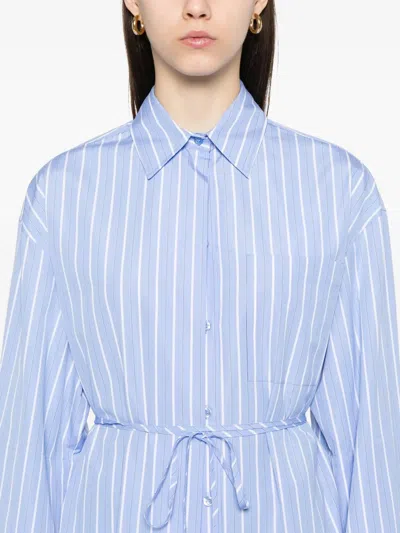 Sportmax Max Mara  Signature Shirt In Blue