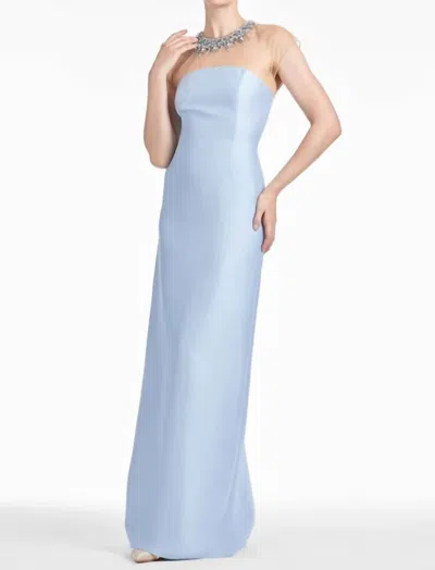 Sachin & Babi Irina Gown In Blue