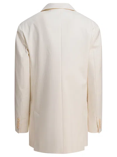 Max Mara White Elastane Jacket