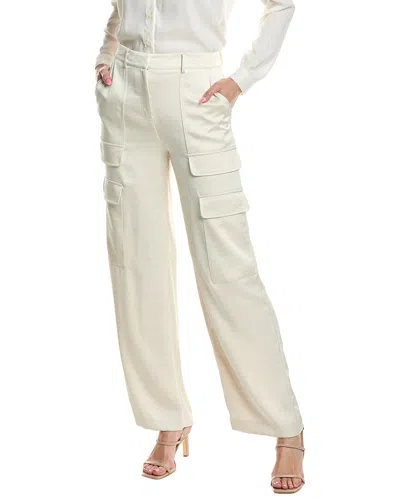 Kenneth Cole High-rise Cargo Pant In White