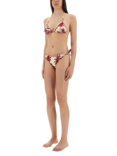 Mc2 Saint Barth Sarius Bikini Swimsuit In Neutral