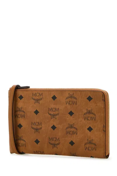 Mcm Printed Canvas Crossbody Bag