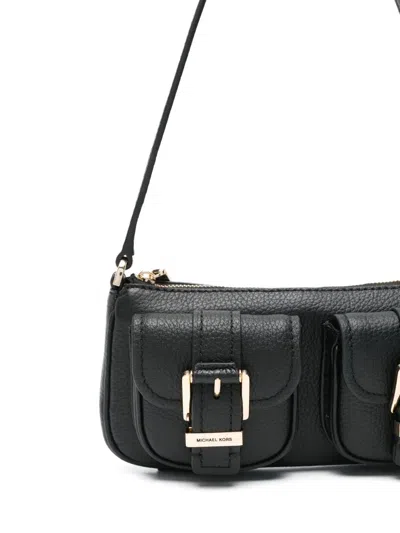 Michael Kors Black Leather Bags
