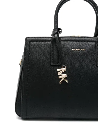 Michael Kors Black Leather Bags