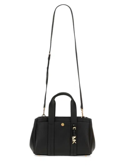 Michael Michael Kors Romee Double Handle Shoulder Bag In Black