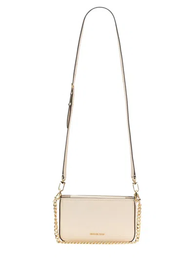 Michael Michael Kors Ivory Cow Leather Shoulder Bags
