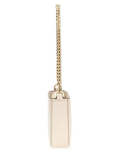 Michael Michael Kors Ivory Cow Leather Shoulder Bags