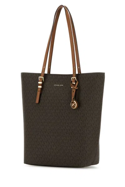 Michael Michael Kors Printed Canvas Large Quinn Shopping Bag