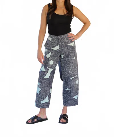 Skfk Ura Wide-leg Trouser In Black Dahlia