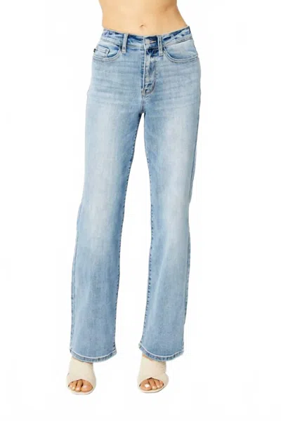 Judy Blue High-rise Straight Leg Jeans In Blue In Blue