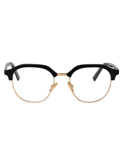 Miu Miu Nero Acetate Glasses In Multi