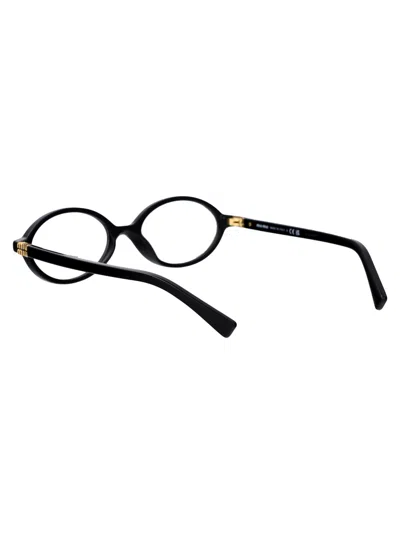 Miu Miu Nero Acetate Glasses In Black