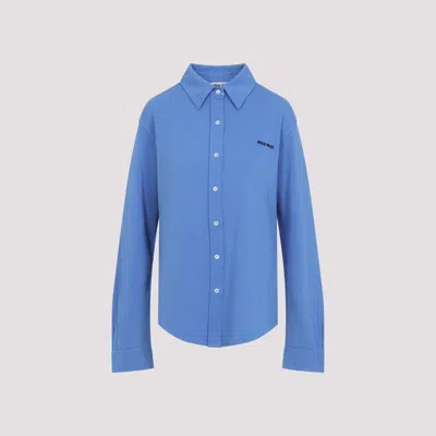 Miu Miu Poplin Shirt Long Sleeves
