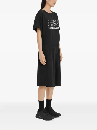 Mm6 Maison Margiela Sport Shorts In Black