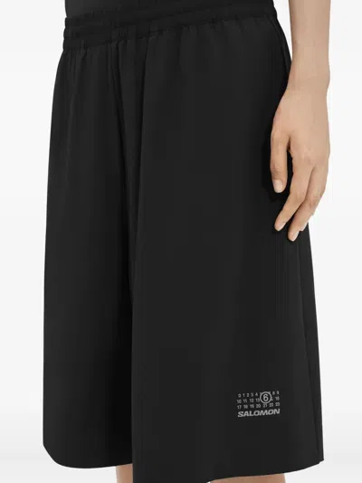 Mm6 Maison Margiela Sport Shorts In Black