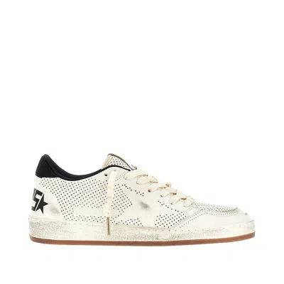 Golden Goose 'ballstar' Perforated Nappa Leather Sneakers