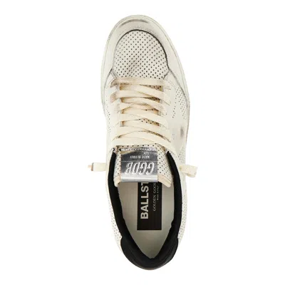 Golden Goose 'ballstar' Perforated Nappa Leather Sneakers