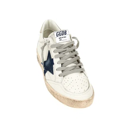 Golden Goose Distressed Low-top Sneakers With Star Detail And Vintage Aesthetic