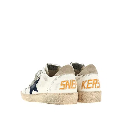 Golden Goose Distressed Low-top Sneakers With Star Detail And Vintage Aesthetic