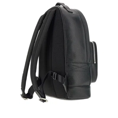 Emporio Armani Grained Leather Backpack