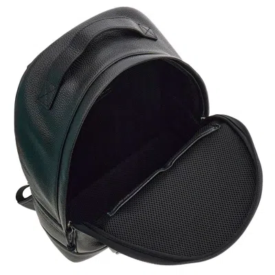 Emporio Armani Grained Leather Backpack
