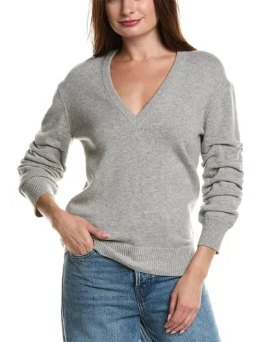 Michael Kors Collection Cashmere Sweater In Gray