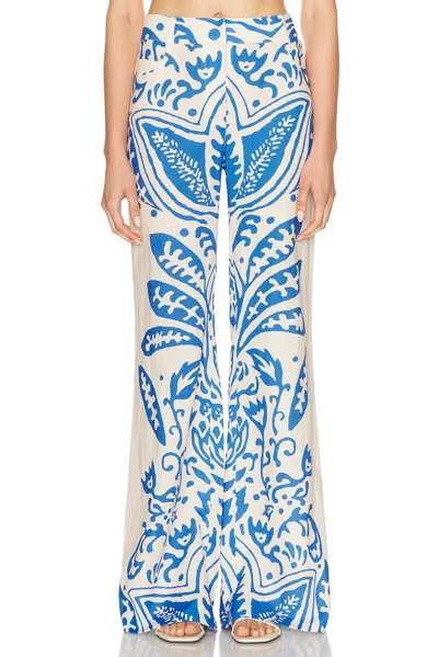 Alexis Davi Pant In Blue