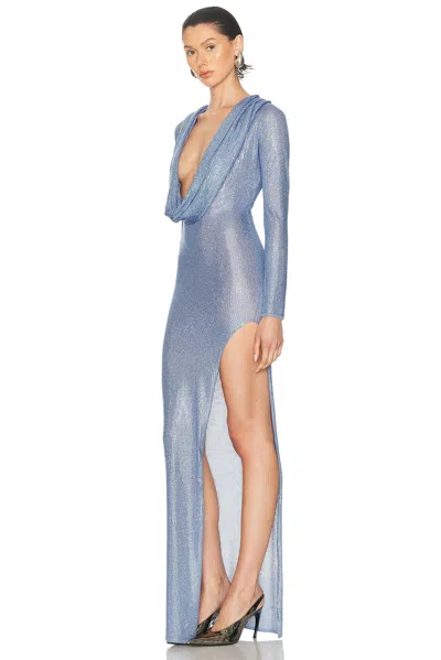 David Koma Jersey & Hotfix Gown