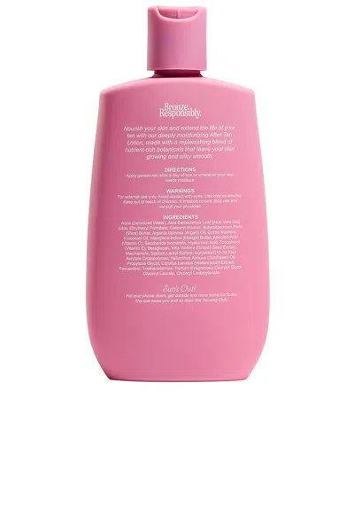 Tanning Club After Tan Body Lotion