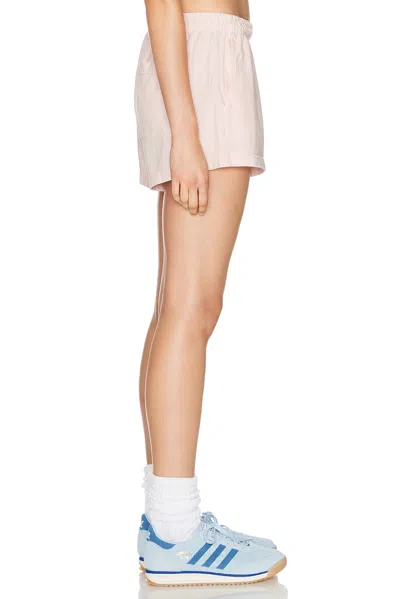 Sporty And Rich Health Script Disco Short In Pink