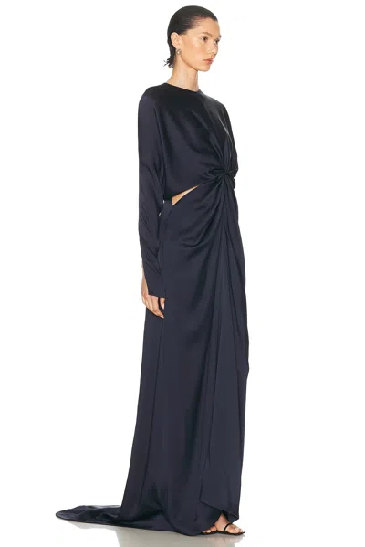 Stella Mccartney Satin Twist Gown