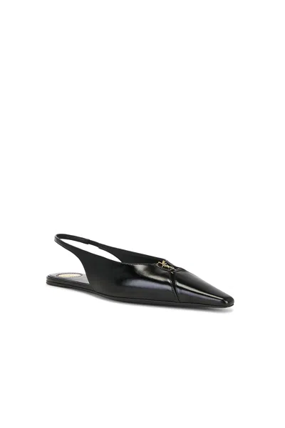 Saint Laurent Babylone Slingback Flat