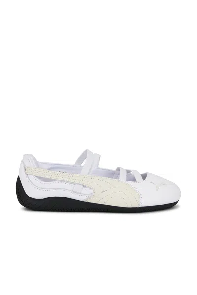 Puma Speedcat Ballet Leather Sneaker In White