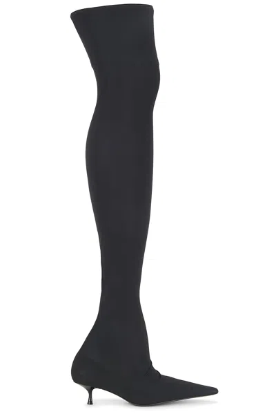 Victoria Beckham Jersey Thigh High Boot