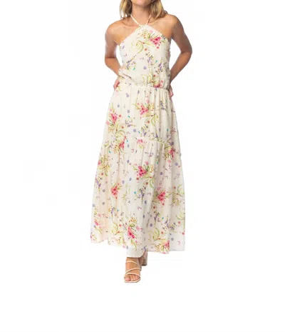 Mahila Bari Dress In Bouquet In Neutral