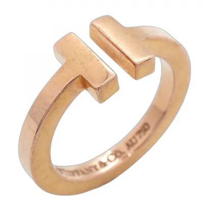 Pre-owned Tiffany & Co Pink Gold (18k) Band Ring ()