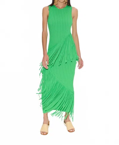 Simon Miller Spiral Maxi Dress In Gummy Green In Green