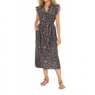Xirena April Dress In Graphite Mint In Multi