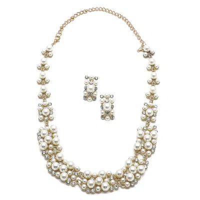Sohi Women White Jewellery Set