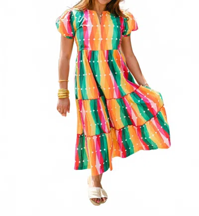 Briton Court Ruby Dress In Candy Pink