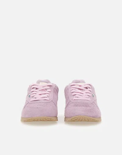 Autry Suede Sneakers With Durable Rubber Sole In Purple