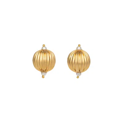 Meraki By Rashmi Bajaj Women's Gold Faustina Earrings