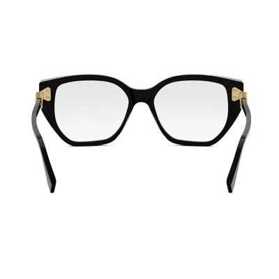 Fendi Fe50100i Ff Diamonds 001 Nero Glasses In Black