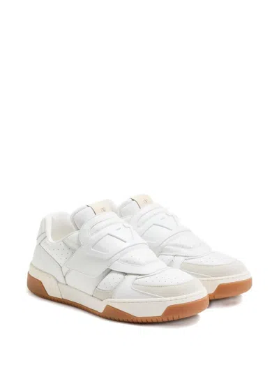 Valentino Sneaker Low Top Joie De Jouer White In White